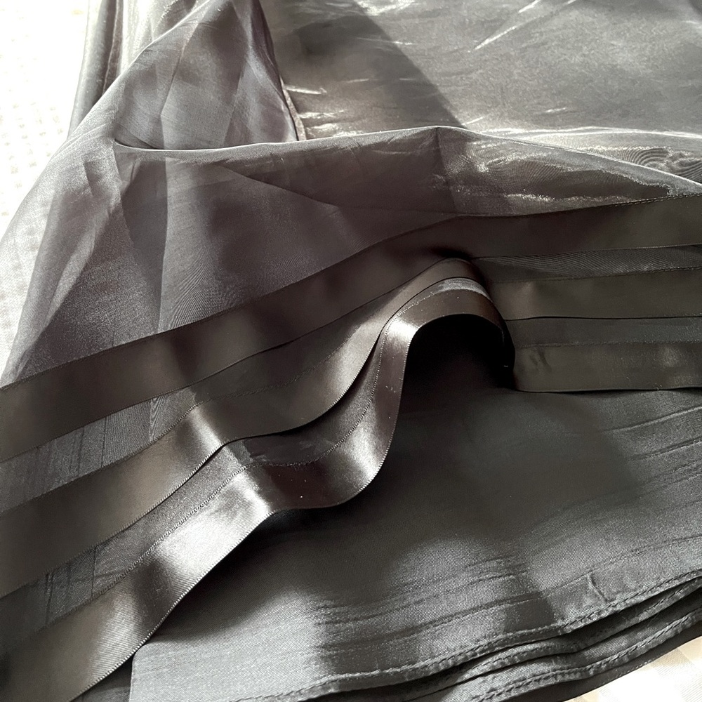 Dessy Collection Black Dress SZ 12 - Picture 5 of 6